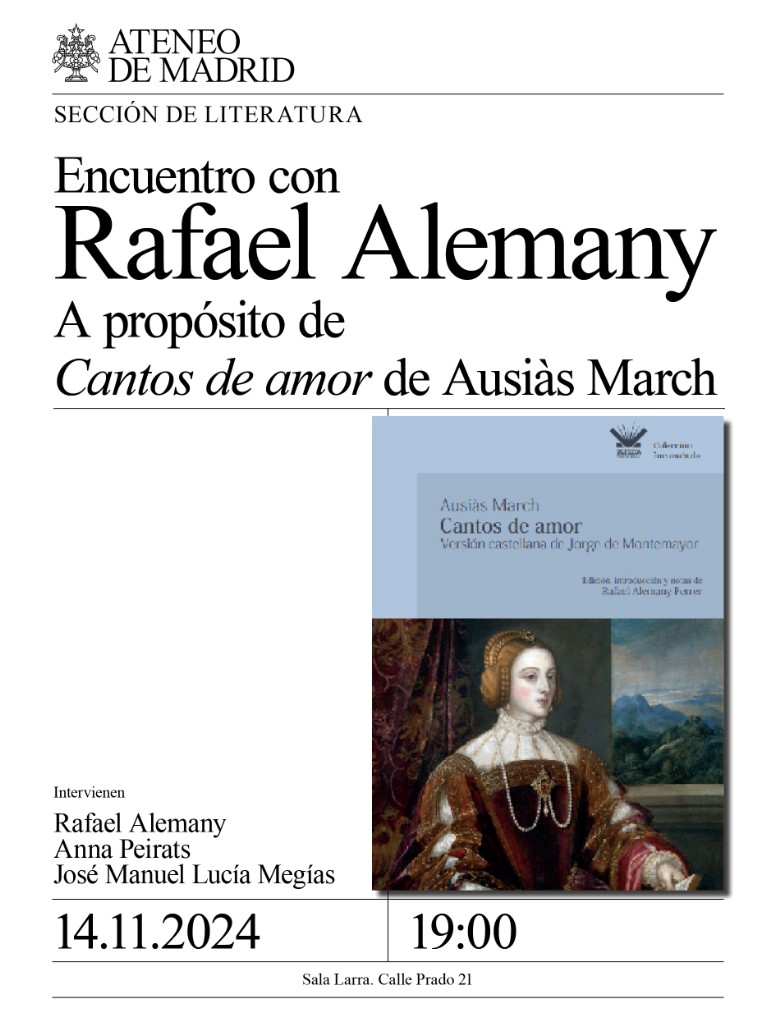 Encuentro con Rafael Alemany